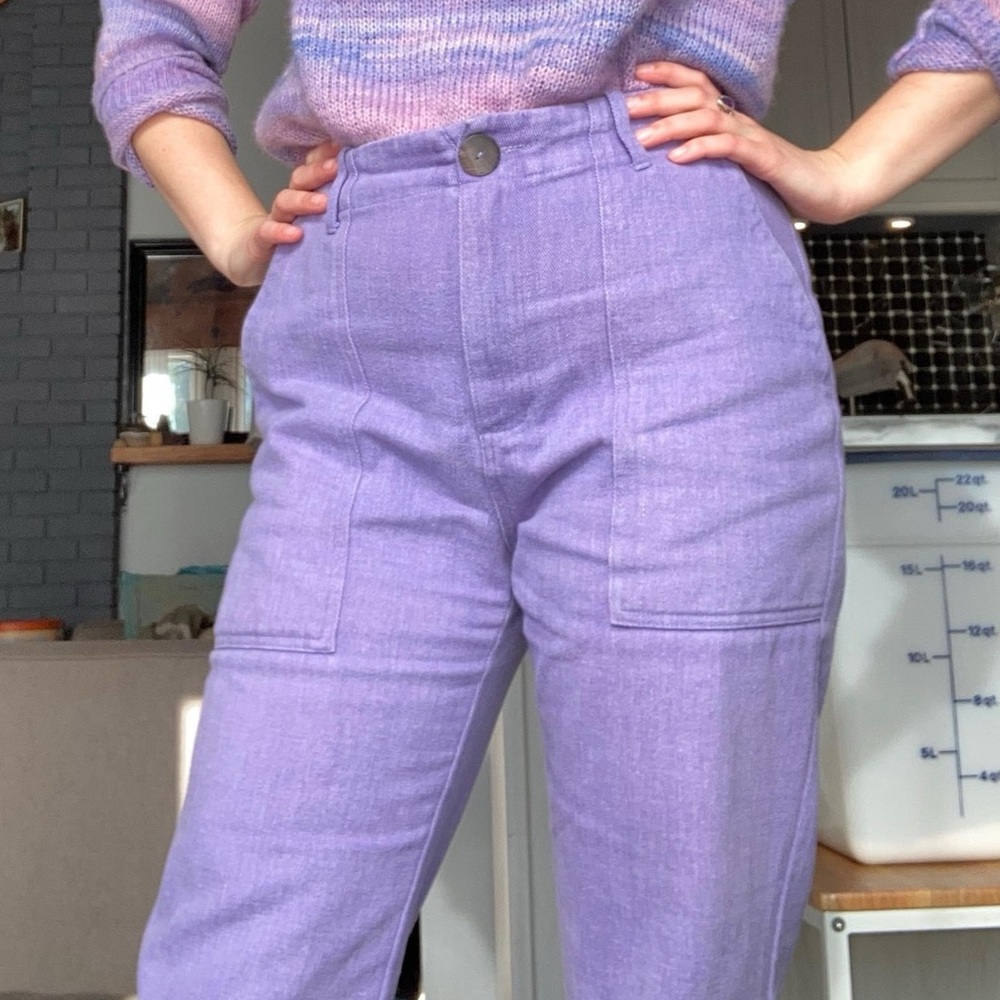Purple Fashion Brand Company pants in size Medium